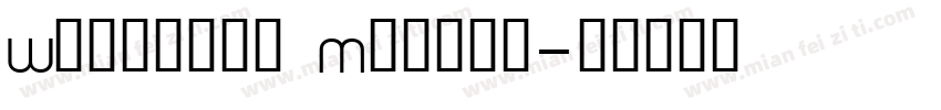 Weaselic Medium字体转换